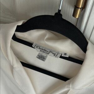 Christian Dior White Blouse